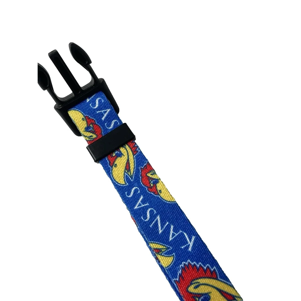 Kansas Jayhawks KU Dog Bandana & Adjustable Collar Set Little Earth